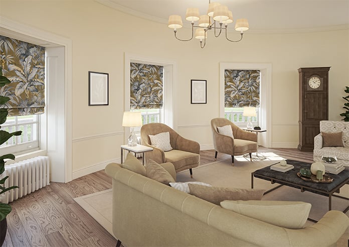 Tripura, Glamour - Motorised Roman Blind - Image 6